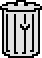 atari TOS - bin icon